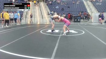 157 lbs Cons. Round 4 - Brandon Bollinger, Missouri Baptist University vs Joshua Bower, Hastings