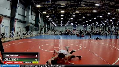 115 lbs Rd# 9- 2:15pm Saturday Final Pool - Zephyr Kimball, New England United vs Caz Bushnell, Westshore D.S.