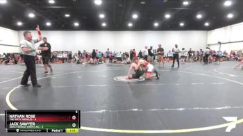 125 lbs Round 3 (4 Team) - Nathan Rose, The Dirty Merkles vs Jack Sawyer, Great Bridge Wrestlng