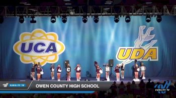 - Owen County High School [2019 Game Day Medium Varsity Day 1] 2019 UCA Bluegrass Championship