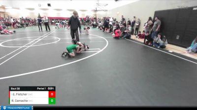 49 lbs Semifinal - Emmett Fletcher, Steelclaw Wrestling Club vs Ramon Camacho, Steelclaw Wrestling Club