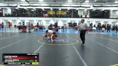 165 lbs Cons. Round 3 - Carter Mock, Heidelberg vs Jovanni Greco, Ohio Northern