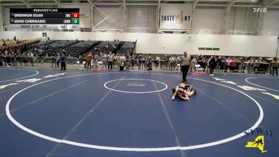 87 lbs 3rd Place Match - John Chernaski, Long Beach Gladiators Wrestling vs Brennon Egan, Journeymen Wrestling Club