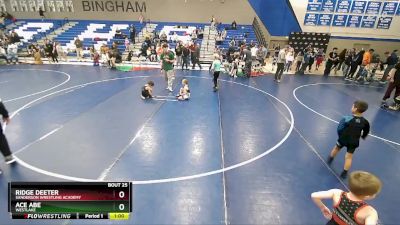 48-50 lbs Round 1 - Ridge Deeter, Sanderson Wrestling Academy vs Ace Abe, Westlake