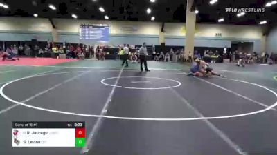 235 lbs Consi Of 16 #1 - Ricardo Jauregui, Fresno State WC vs Stephen Levine, Central Florida