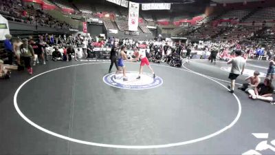 165 lbs Marcel Blake, LAWA - Los Angles Wrestling Association vs Alias Raby, NAWA - North Area Wrestling Association