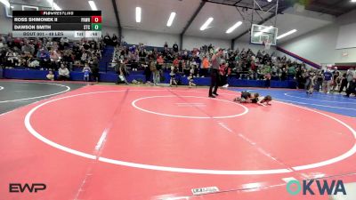 49 lbs Quarterfinal - Ross Shimonek II, Pawhuska Elks Takedown vs Dawson Smith, Sallisaw Takedown Club