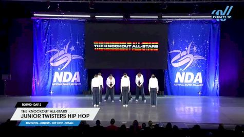The Knockout All-Stars - Junior Twisters Hip Hop [2025 Junior - Hip Hop - Small Day 2] 2025 NDA All-Star National Championship