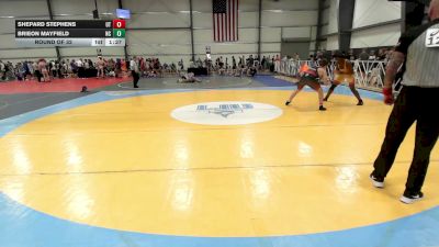 182 lbs Round Of 32 - Shepard Stephens, UT vs Brieon Mayfield, NC