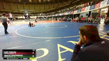 126 lbs Placement (16 Team) - Gary English, Franklin County vs Benicio Monterroso, Orange County