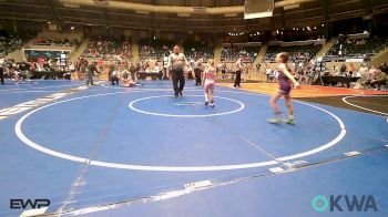 49-52 lbs Quarterfinal - Averly Pittman, Spartan Wrestling Fort Smith vs Kyllie Gwinn, Buck Pride Wrestling