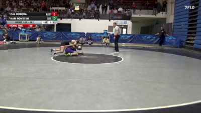 197 lbs Quarterfinal - Cal Dorota, Wartburg vs Kam Royster, Loras