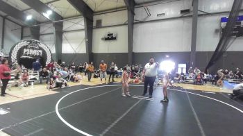 72 lbs Rr Rnd 2 - Madilynn Lensegrav, Askeo International Mat Club vs Alondra Garcia, Independent