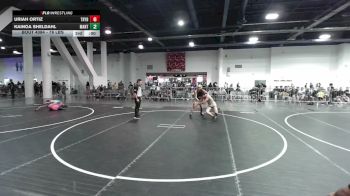144 lbs Consi Of 16 #2 - Zelin Kamanu, Unattached vs Aidan Lopez, California Grapplers