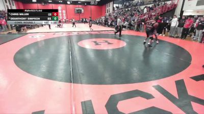 175 lbs Cons. Round 7 - DeAnthony Simpson, MOLINE vs Chris Miller, LOCKPORT (Twp)