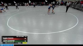 115 lbs Cons. Round 2 - Eliana Paramo, Illinois vs Hanah Schuster, Pinnacle Wrestling Club