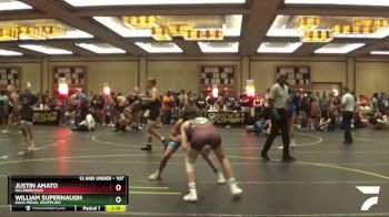 107 lbs Quarterfinal - Justin Amato, Hillsborough vs William Supernaugh, Gold Medal Grappling