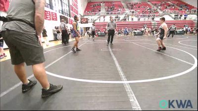 131 lbs Rr Rnd 3 - Cole Blankenship, Mustang Bronco Wrestling Club vs Kiya Hartfield 3, Standfast