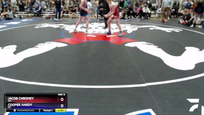 130-135 lbs Round 3 - Jacob Chromey, WA vs Cooper Hardy, MT