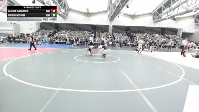 128-H lbs Round Of 64 - Jacob Lamaide, North Hills vs Devin Morin, Roxbury
