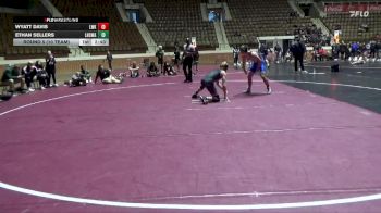 141 lbs Round 5 (10 Team) - Wyatt Davis, Lindsey Wilson (Ky.) vs Ethan Sellers, Life University NCWA