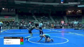 101 lbs Consolation - Anthony Lopez, NM Gold vs Kelby Bernard, Lafayette Scrappers WC
