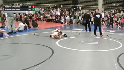 57 lbs Rr Rnd 5 - Joseph Spruance, ICWL Bruisers Club - ESC vs Joseph Genovese, Barn Brothers Wrestling Academy