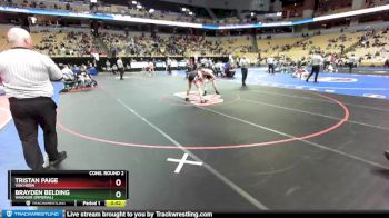 120 Class 3 lbs Cons. Round 2 - Brayden Belding, Windsor (Imperial) vs Tristan Paige, Van Horn