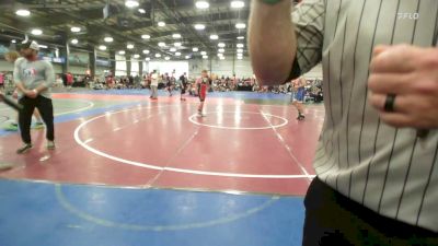 106 lbs Rr Rnd 2 - Lucas Nolan, Journeymen Red - HSB vs Anthony Lopera, Triumph Maize - HSB