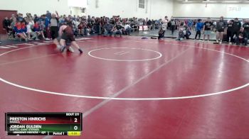 285 lbs Champ. Round 2 - Preston Hinrichs, MAHACA vs Jordan Gulden, Sartell-Saint Stephen