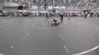 80 lbs Round 7 (10 Team) - Griffin Doroshenko, The Outsiders vs Jackston Barnhart, Outlaws MS
