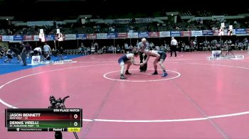 157 lbs Placement Matches (8 Team) - Dennis Virelli, St. Augustine Prep vs Jason Bennett, New Kent