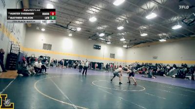 150 lbs 7th Place Match - Hunter Thiemann, Branson vs Matthew Wilson, Lafayette Wildwood