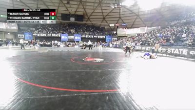 Boys 4A 138 lbs Cons. Round 2 - Thomas Samuel Ryan, Issaquah vs Isaiah Garcia, Eisenhower