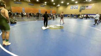 157 lbs Quarterfinal - Chris Creason, El Diamante vs Juan Gallardo, Wasco