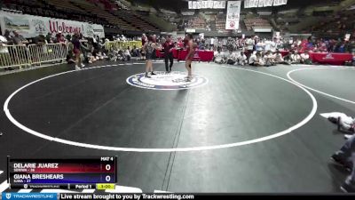 138 lbs Round 4 (16 Team) - Delarie Juarez, SDIKWA vs Giana Breshears, SJWA