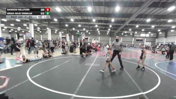 81 lbs Rr Rnd 4 - Dawson Willford, Grindhouse WC vs Uriah Julio Ornelas, Desert Dogs WC