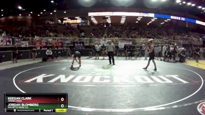 3A 126 lbs Cons. Round 1 - Jordan Blomberg, Palmetto Ridge H.S. vs Keegan Clark, Timber Creek