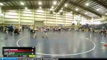 119 lbs Round 3 (4 Team) - Wyatt Bingham, INWTC vs Josh Garcia, Team Champs
