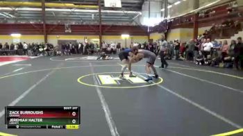 175 lbs Champ. Round 2 - Zack Burroughs, Graham vs Jeremiah Halter, Liberty