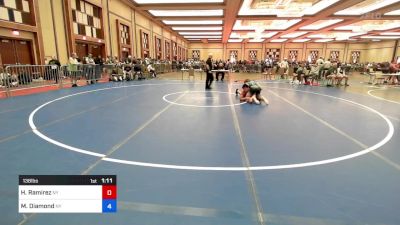 138 lbs Consi Of 32 #2 - Henry Ramirez, Ny vs Matthew Diamond, Ny