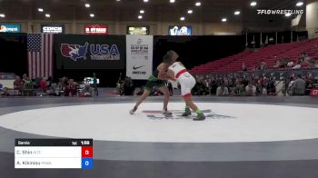 41 lbs Semis - Carter Shin, Integrity Wrestling Club vs Arseni Kikiniou, Poway Wrestling