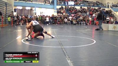 150 lbs Cons. Round 4 - Tucker Wheatley, Marsh Valley vs Kelton Gonzales, Syracuse