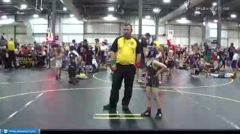 52 lbs Round 3 (4 Team) - Logan Clarendon, Midwest Xtreme Wrestling vs Zachary Toomey, Steel Valley Pscychos