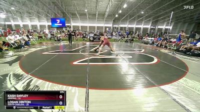 175 lbs Round 2 (6 Team) - Kash Dayley, Arizona vs Logan Hinton, South Carolina