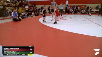 46-46 lbs Round 2 - Jayden Hamlin, Platte Valley Jr. Wrestling vs Gunnar Achziger, Eaton WC