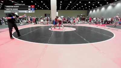 175 lbs Quarters - Preston Scott, Shelton Wrestling Academy vs Griffin Goins, Raw
