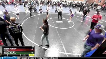 138 lbs Cons. Round 2 - Tyson Nunley, Newport vs Wyatt Laney, Lewiston High School