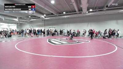 52 lbs Cons. Round 3 - Waylon Fry, Victory School Of Wrestling vs Maximus Behrooz, Richmond Wrestling Club