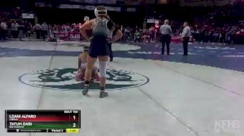 Girls 120 lbs Quarterfinal - Loani Alfaro, Cibola vs Tatum Dain, Rio Rancho